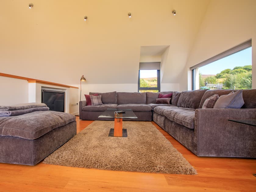 Living room | Locholly Lodge, Achiltibuie near Ullapool