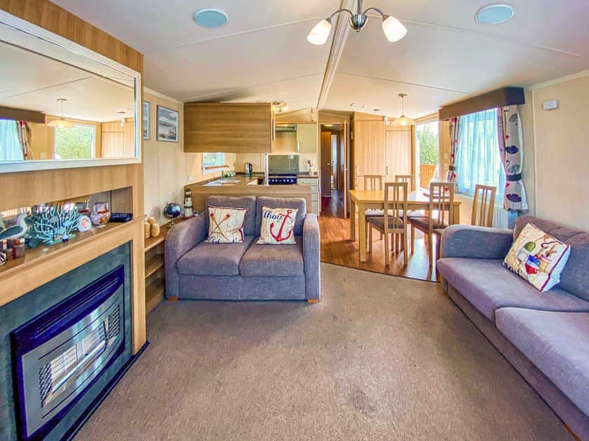Open plan living space | 148 Mountain View - Watton’s, Pwllheli