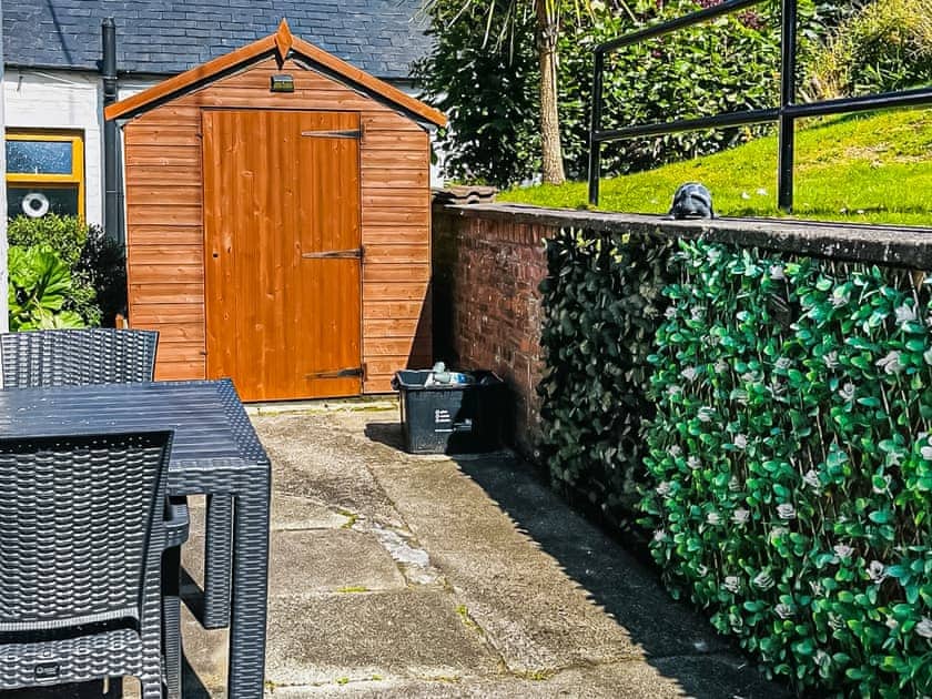 Rear Garden | Thistle Cottage, Portpatrick