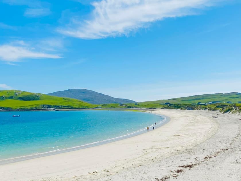 Vatersay Beach, Isle of Vatersay  | Dalvista Cottage, Loch Leurbost, near Stornoway, Isle of Lewis