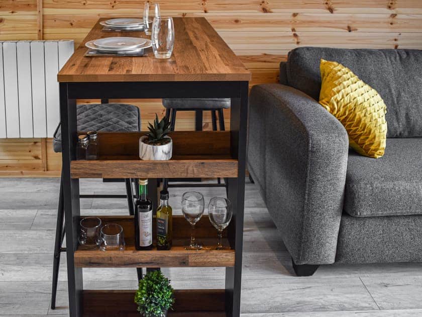 Open plan living space | Black Grouse - Dalaraban Luxury Pods, Fort William