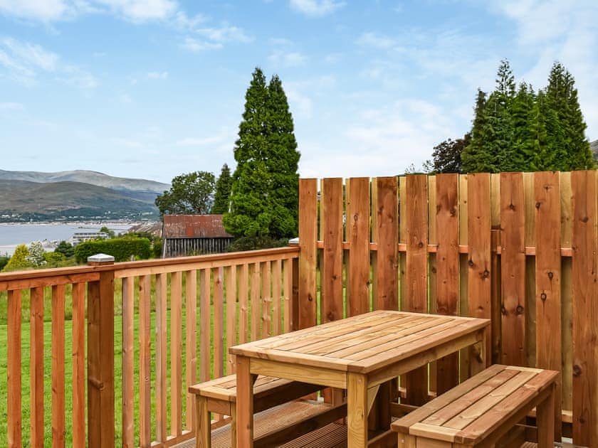 Terrace | Black Grouse - Dalaraban Luxury Pods, Fort William