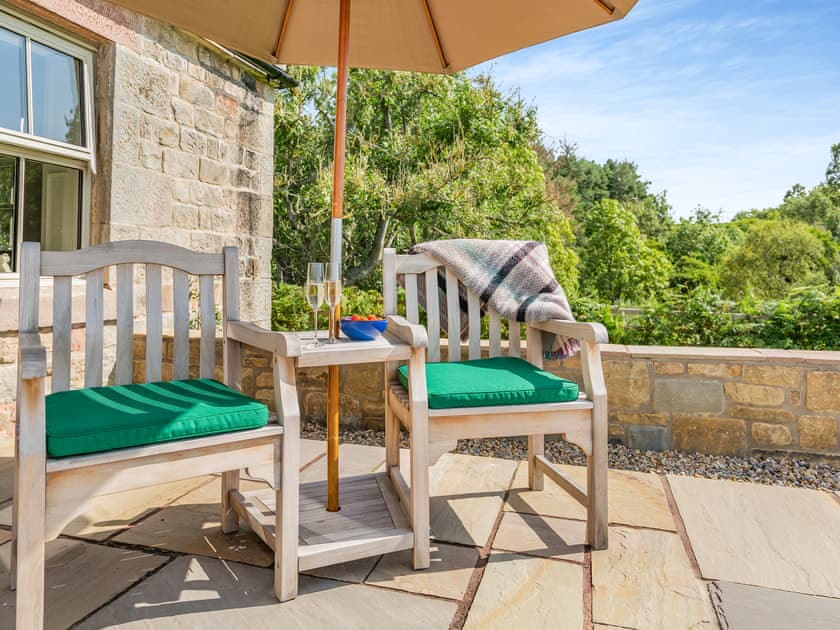 Sitting-out-area | Coalburn Cottage, Eglingham, near Alnwick