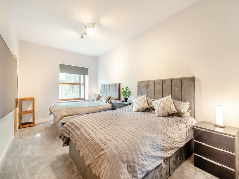 Twin bedroom | Cottage View - River Cottages, Nelson