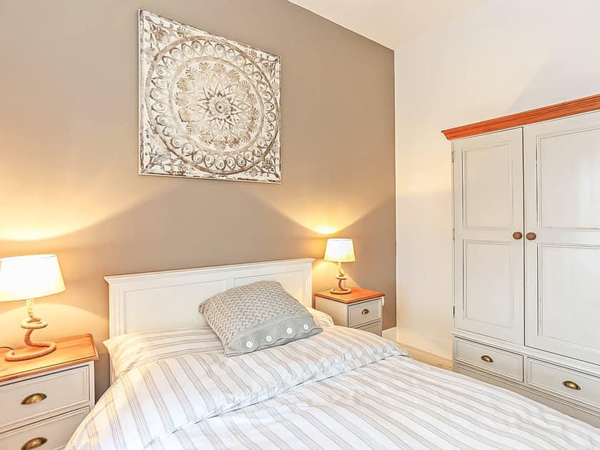 Double bedroom | Captains Beach House, Aberdesach