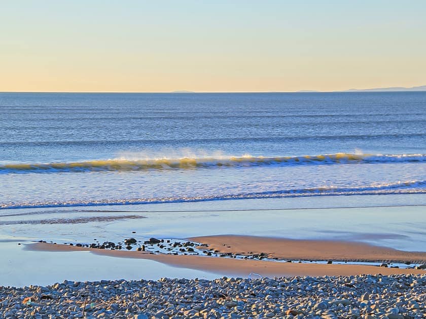 Photo taken on the other side of Aberdesach Beach  | Captains Beach House, Aberdesach