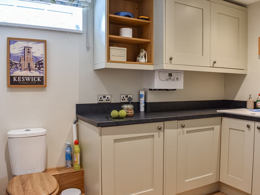 Utility and downstairs toilet  | The Old Workshop, Keswick