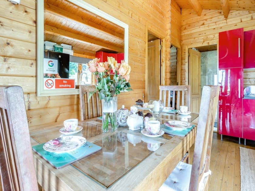 Open plan living space | The Cabin Cefn Mawr, Cefn Mawr, near Newtown