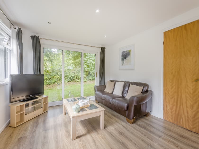 Living room | Keeper’s Wood - At Berridon Lodges, Bradworthy, near Holsworthy