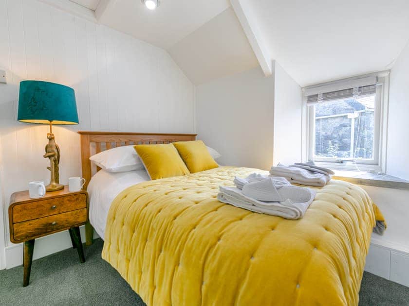 Double bedroom | Klys Cottage, St. Breward, near Bodmin
