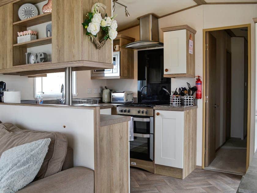 Kitchen area | Sea View 14 - Bonnie Escapes, Southerness