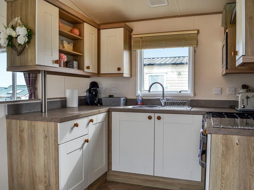 Kitchen area | Sea View 14 - Bonnie Escapes, Southerness