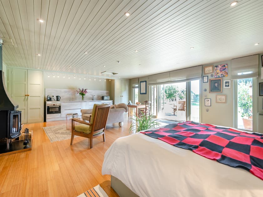 Romantic bedroom area | Lymington Lodge, Lymington