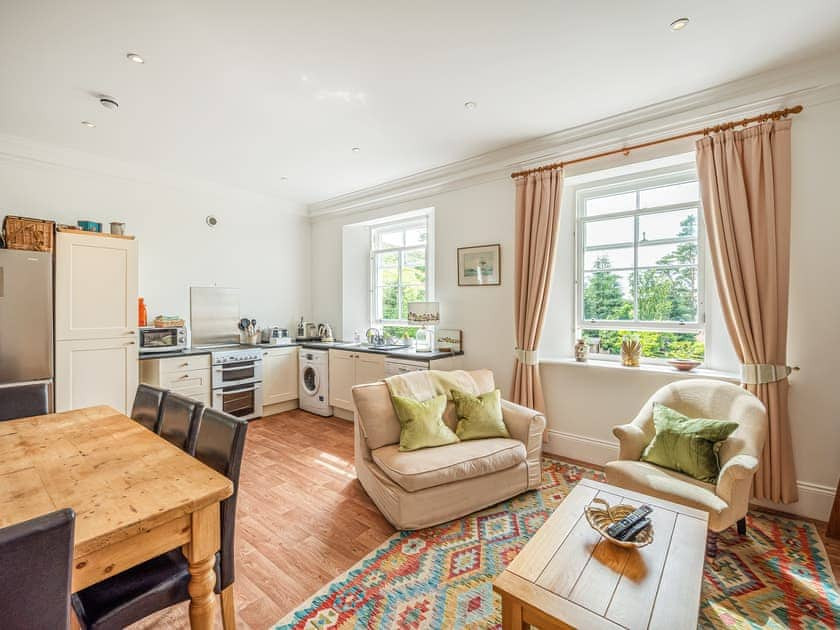 Open plan living space | West Wing - Alexander House, Auchterarder