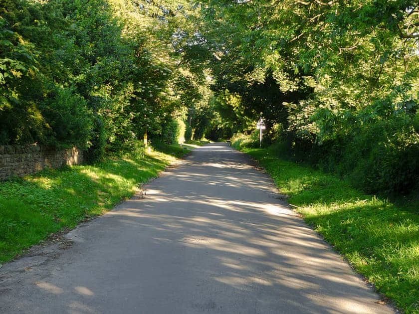 View from the side of the cottage | Snowdrop Cottage, Thornton Steward, near Leyburn