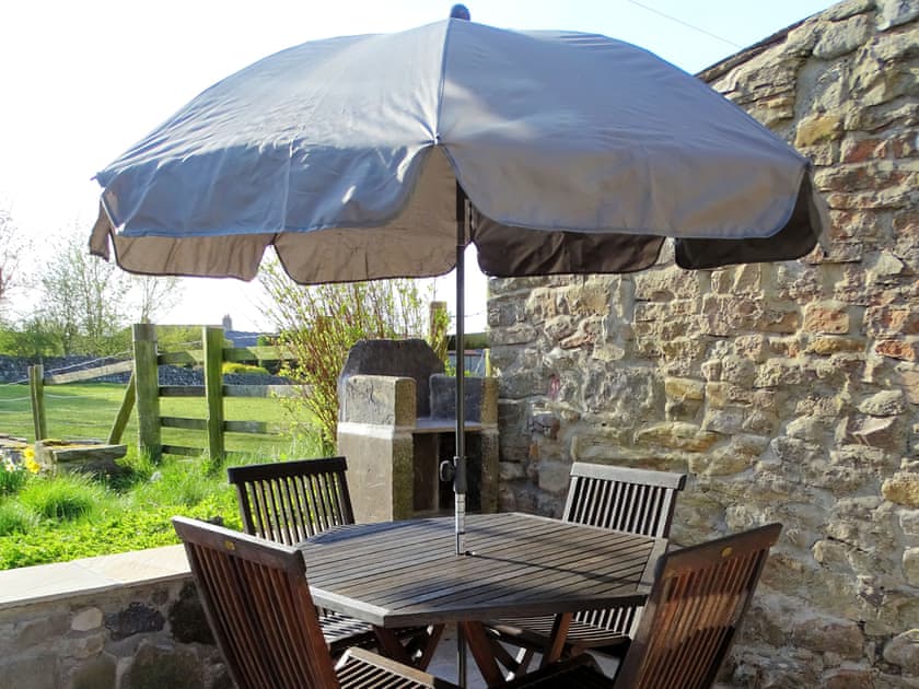 Sitting-out-area | Snowdrop Cottage, Thornton Steward, near Leyburn