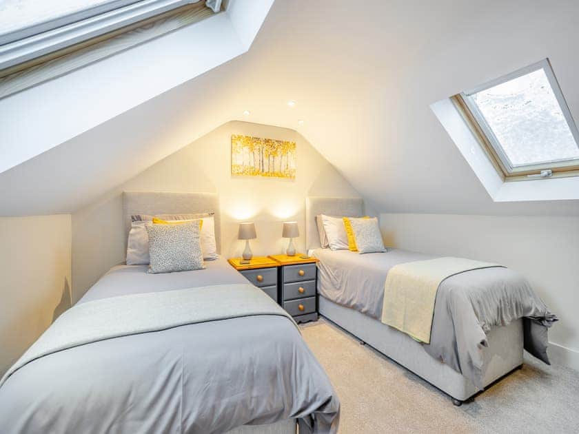 Twin bedroom | Yr Hen Beudy, Tregaron