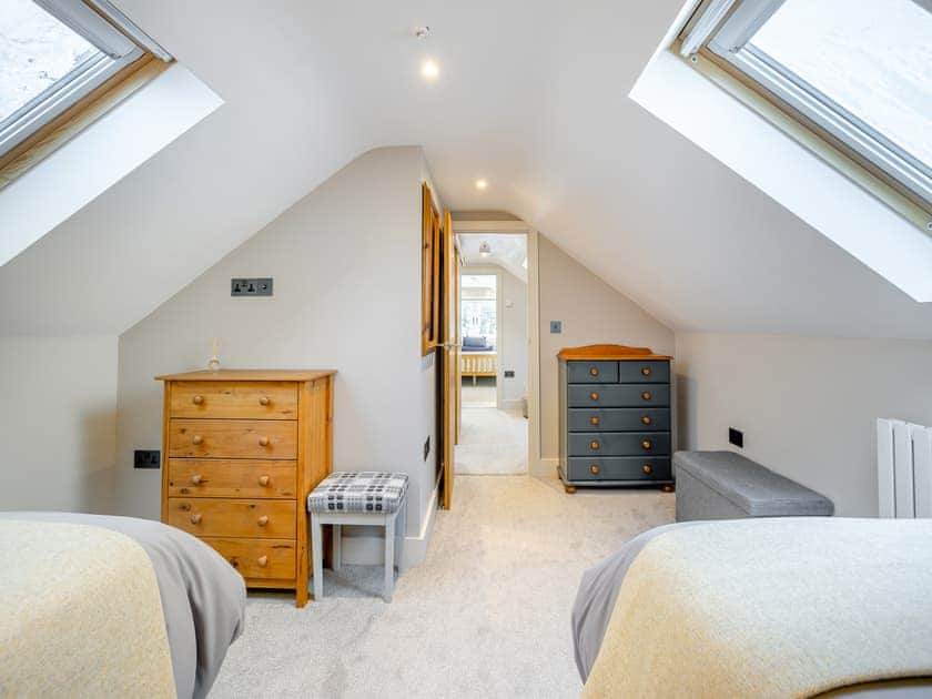Twin bedroom | Yr Hen Beudy, Tregaron