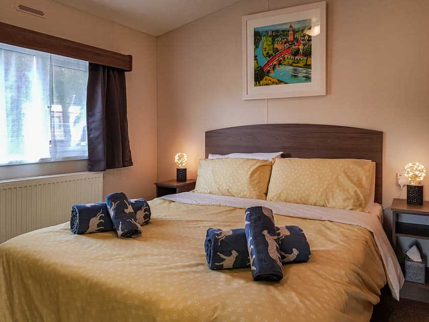 Double bedroom | GlenBeagles Lodge, Dollar, near Stirling