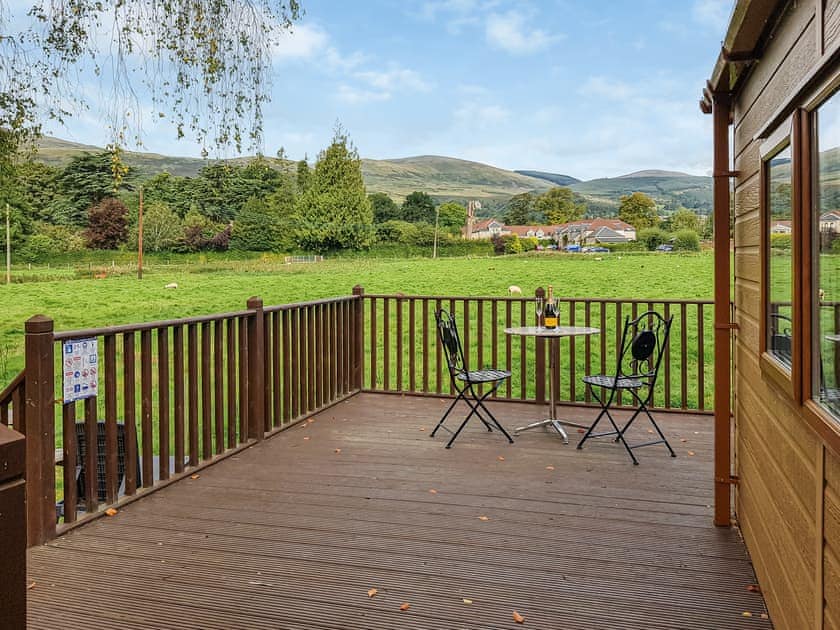 Terrace | GlenBeagles Lodge, Dollar, near Stirling
