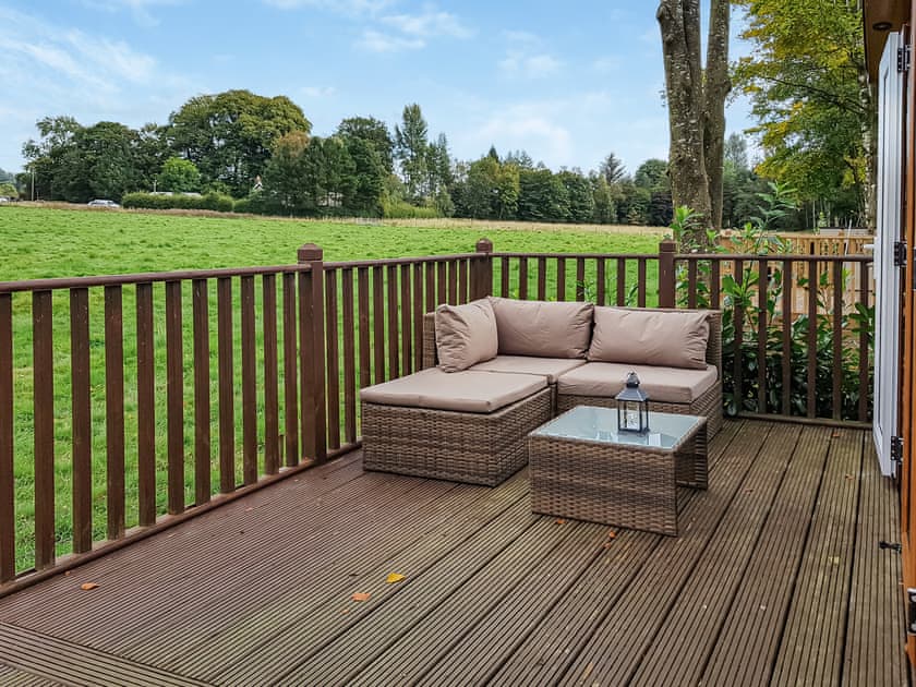 Terrace | GlenBeagles Lodge, Dollar, near Stirling