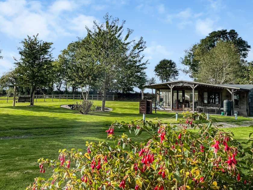 Expansive, lush and level lawns and gardens  | The Escape, South Hill, near Tamar Valley