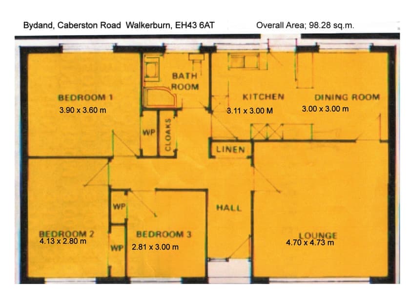 Floor plan | Bydand, Walkerburn