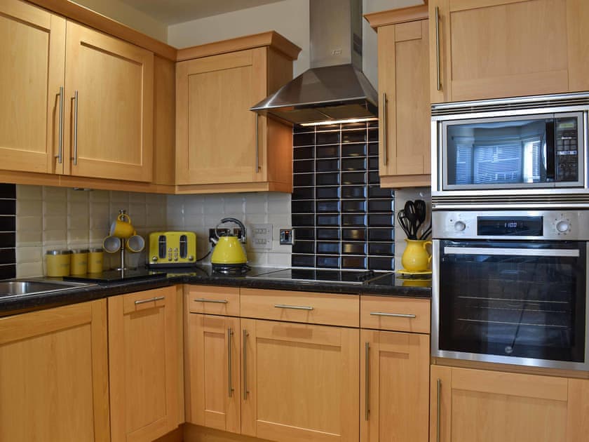 Kitchen/diner | Royal Sands Apartment, Scarborough