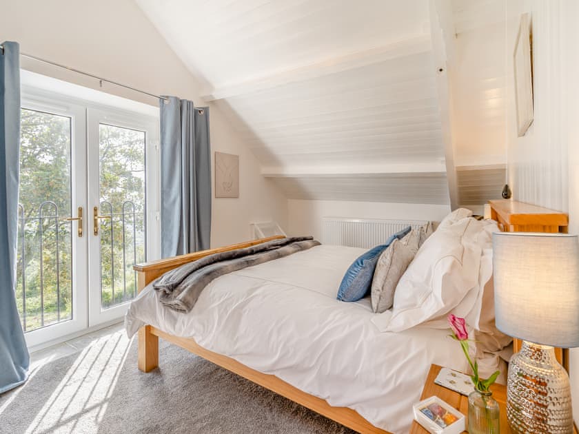 Double bedroom | Bwlch Farm Lodge, Cwmavon, near Swansea