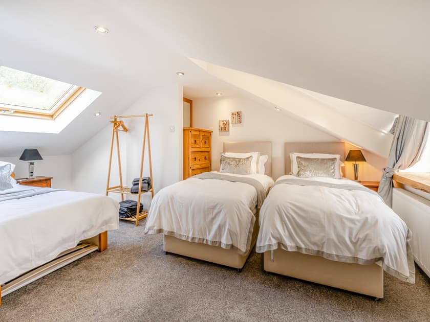 Family bedroom | Bwlch Farm Lodge, Cwmavon, near Swansea