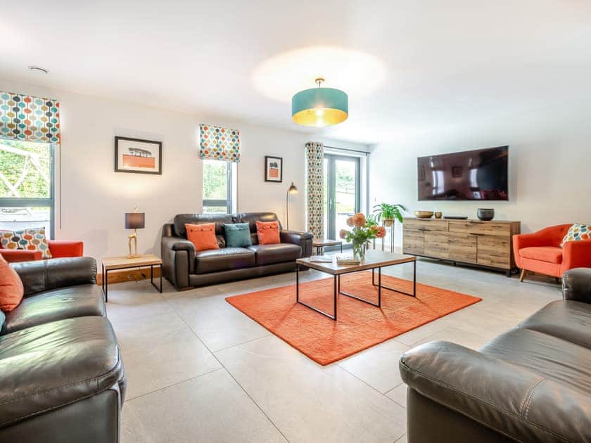 Inviting sitting room | Tree Park, Halwell, near Totnes