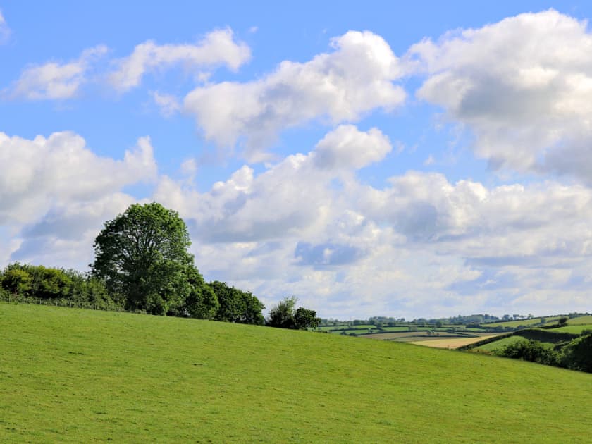 Lovely rural views | Tree Park, Halwell, near Totnes