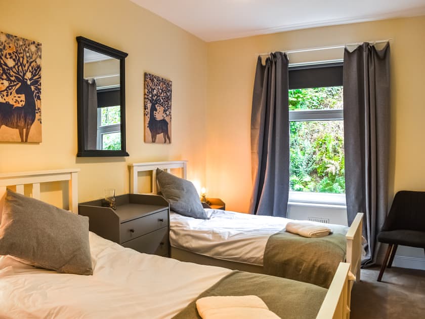 Twin bedroom | Coed Gwydyr, Trefriw near Betws Y Coed