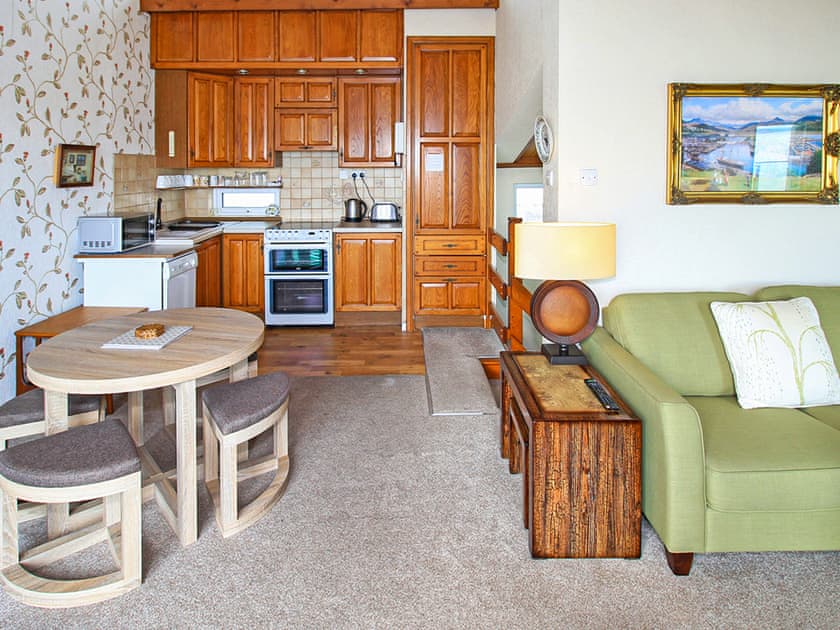Open plan living space | Spacious Villa with Views, Porthmadog