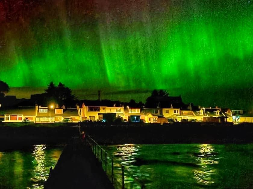 Northern Lights over Cross Tides | Cross Tides, Hilton near Tain