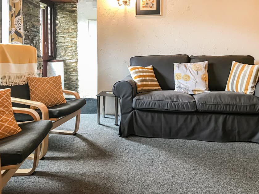 Comfortable living room | Cherry Hills - Treleaven Farm Cottages, Mevagissey, near Saint Austell