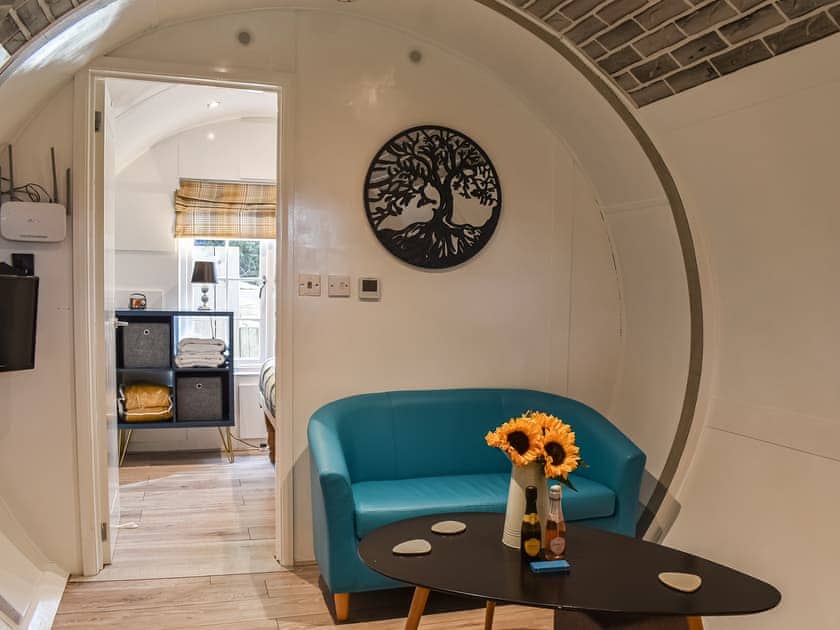 Open plan living space | The Hobbit House, Hastingleigh, near Ashford