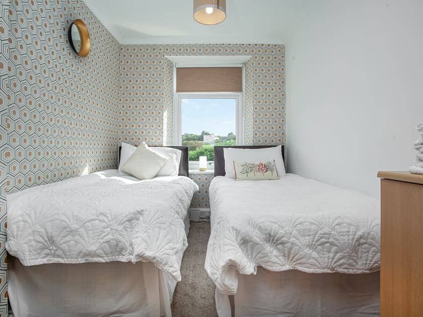 Twin bedroom | Tanglewood, Stenalees, near St Austell