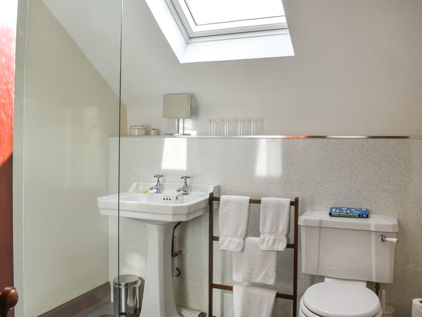 Bathroom | Gleneffock Farmhouse, Glenesk, near Brechin