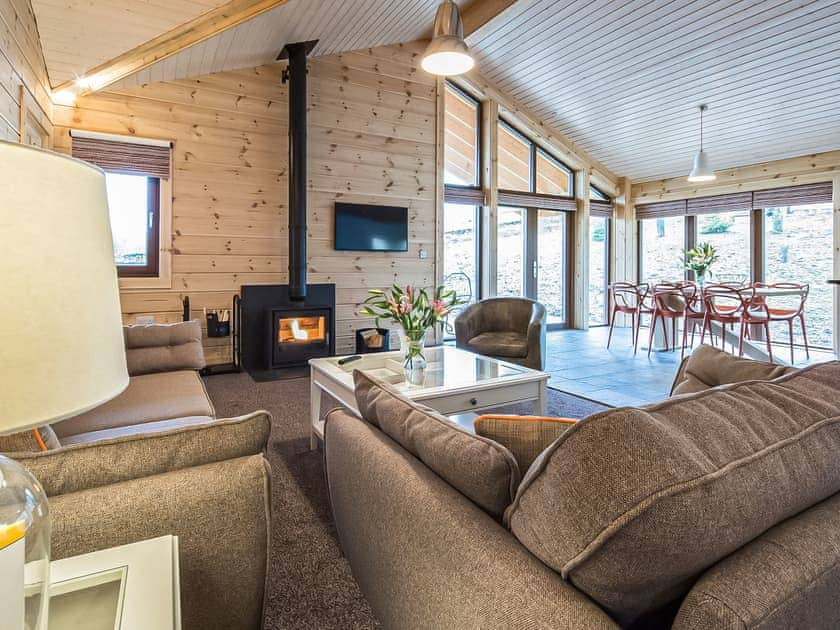 Open plan living space | Swaledale Lodge - Artlegarth Lodges, Ravenstonedale, near Kirkby Stephen