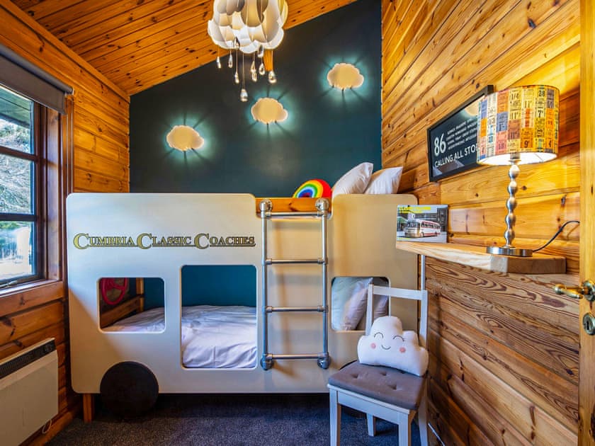 Bunk bedroom | Lapwing Lodge - Artlegarth Lodges, Ravenstonedale, near Kirkby Stephen