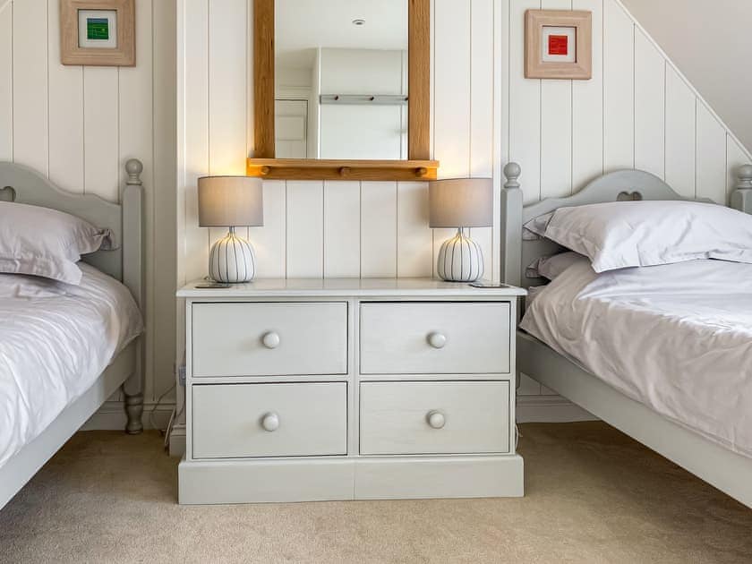 Twin bedroom | Braehead Cottage, Lamlash, Isle of Arran