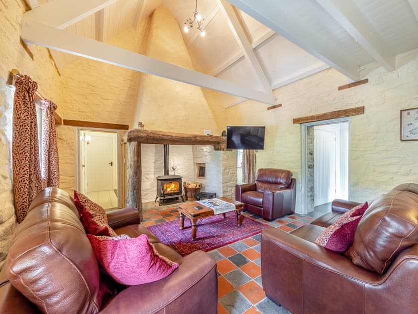 Living room | Penpompren, Blaenpennal, near Aberystwyth