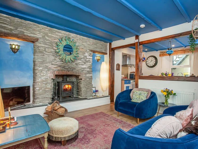 Living room | Gypsett, Polruan, near Fowey