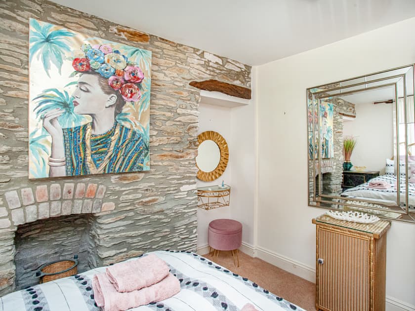 Double bedroom | Gypsett, Polruan, near Fowey