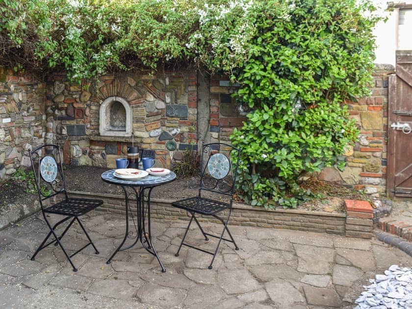 Patio | 5 Coastguard Cottages, Caister on Sea