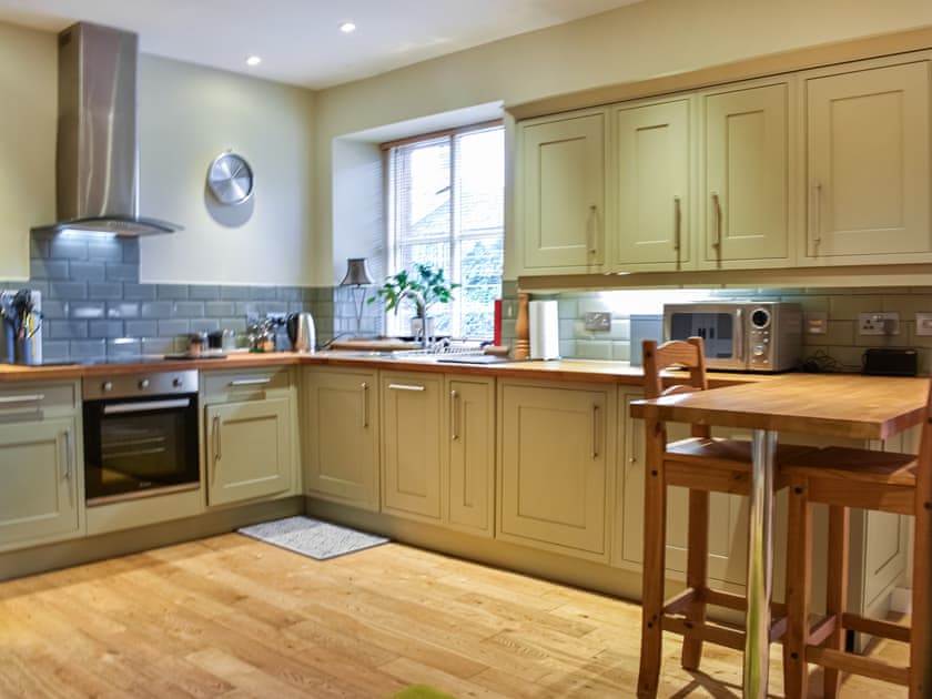 Kitchen area | Barn End - Hole House Farm Cottages, Pooley Bridge, nr. Ullswater