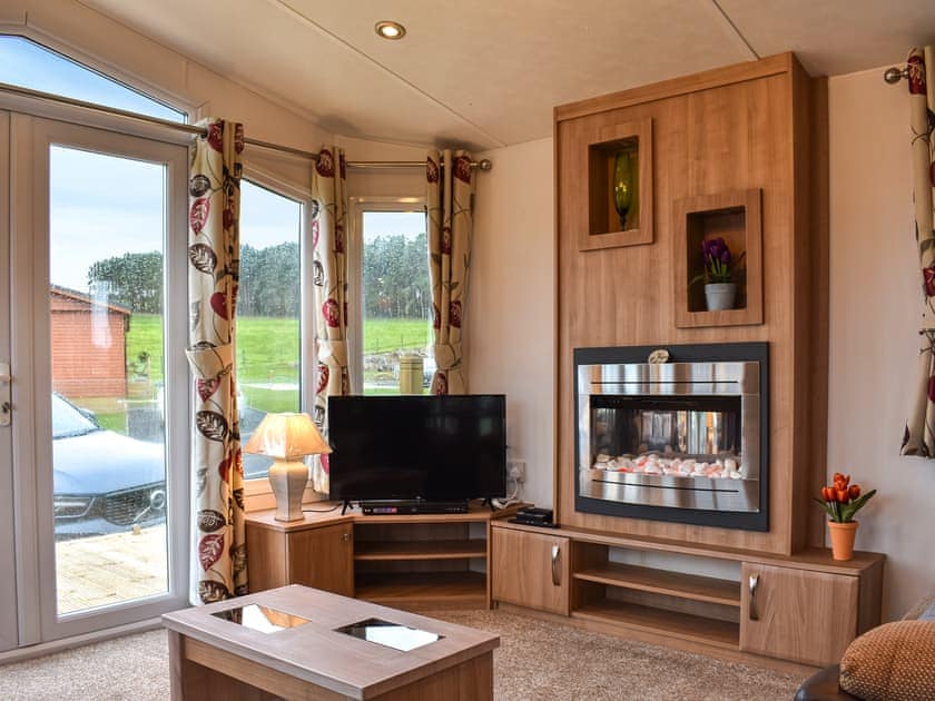 Living area | Ashness - Meadows Retreat Lodge Park, Moota, Near Cockermouth