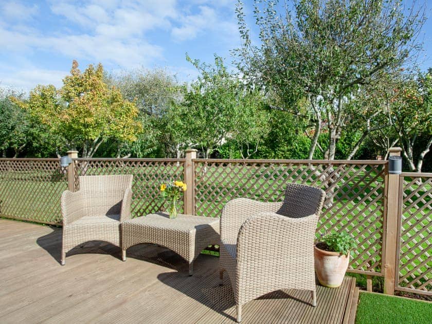 Sitting-out-area | Orchard View - Sunnyfield, Bilbrook, Minehead