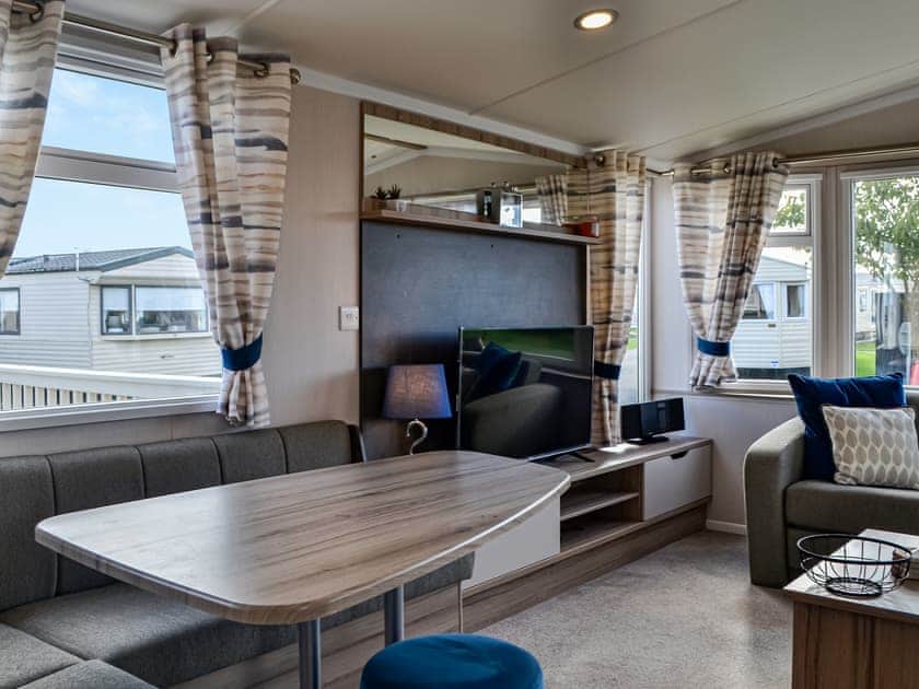 Open plan living space | Merse Place 154 - Bonnie Escapes, Southerness